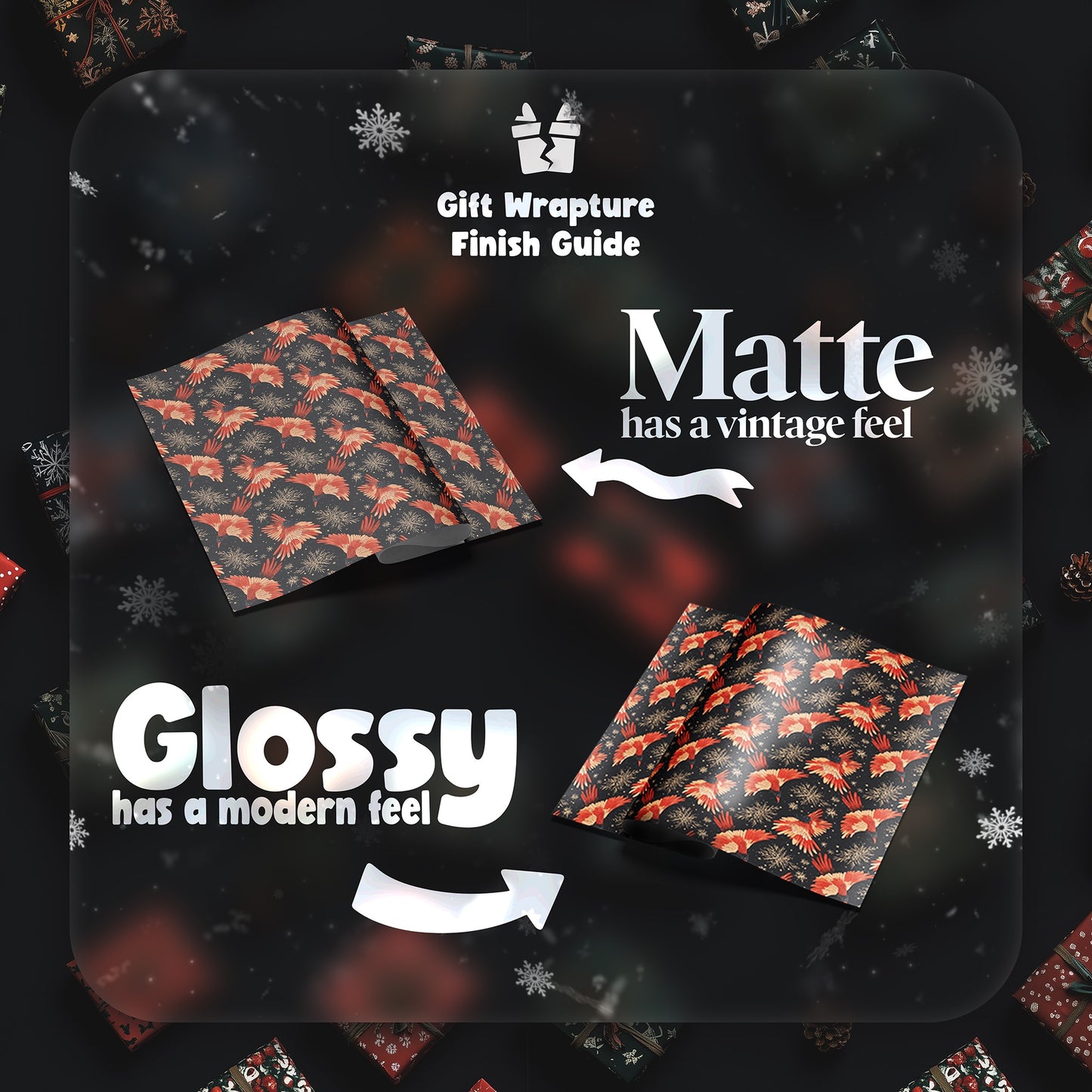 Funny Santa Christmas Wrapping Paper