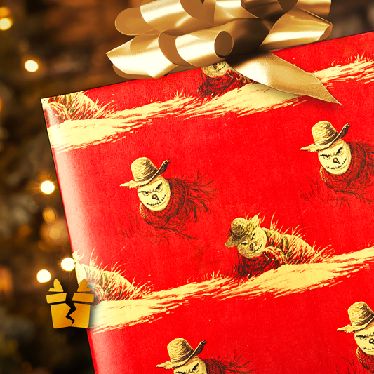 Killer Snowman Christmas Wrapping Paper