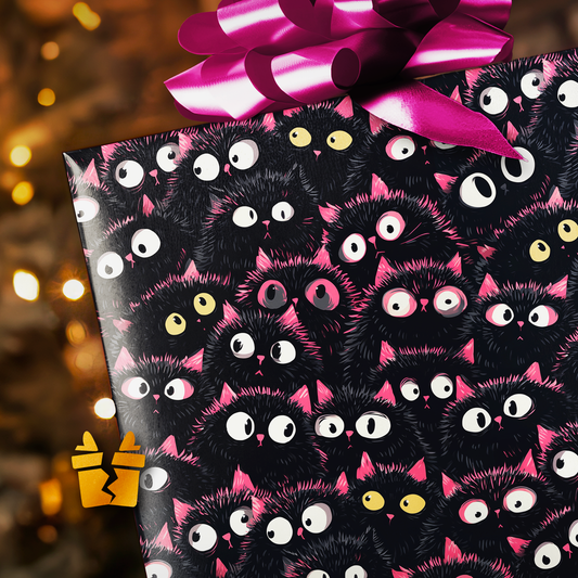 Cat Eyes Wrapping Paper